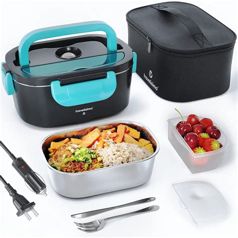 travelisimo electric lunch box review|lunch box chauffante.